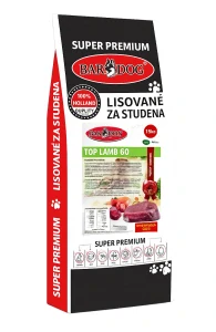 BARDOG Granule Lisované za studena TOP LAMB 60 15 kg