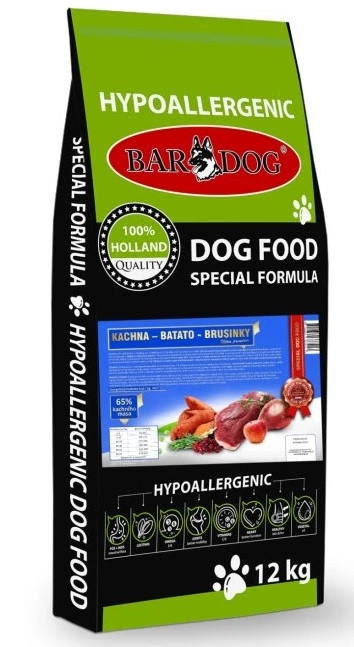 Bardog Kachna Batato Brusinky 12kg