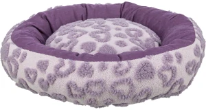 TRIXIE Pelech HEARTS se srdíčky, kulatý s okrajem, 50 cm, lila - LIMITOVANÁ NABÍDKA