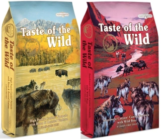 Taste of the Wild Southwest Canyon Canine 12,2 kg + Taste of the Wild High Prairie 12,2 kg